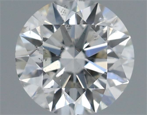 Foto Diamante Natural 0.41 quilates, Redondo , Color G, claridad SI2 y certificado IGI de