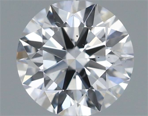 Foto Diamante Natural 0.51 quilates, Redondo , Color E, claridad SI1 y certificado GIA de