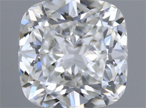 Picture of Natural Diamond 0.37 Carats, Cushion with  Cut, F Color, SI2 Clarity and Certified by GIA
