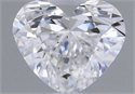 Natural Diamond 0.31 Carats, Heart with  Cut, D Color, VS2 Clarity and Certified by GIA