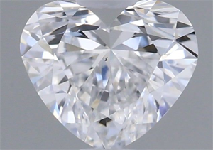 Picture of Natural Diamond 0.31 Carats, Heart with  Cut, D Color, VS2 Clarity and Certified by GIA