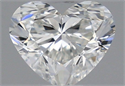 Natural Diamond 0.30 Carats, Heart with  Cut, H Color, VS1 Clarity and Certified by GIA