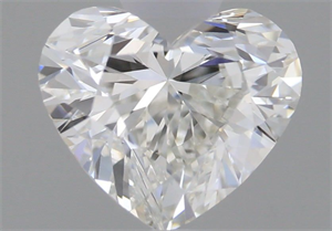 Picture of Natural Diamond 0.40 Carats, Heart with  Cut, I Color, VS1 Clarity and Certified by GIA