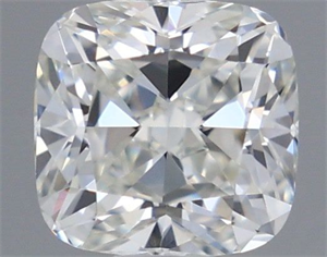 Picture of Natural Diamond 0.32 Carats, Cushion with  Cut, I Color, VVS1 Clarity and Certified by GIA