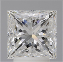 Diamante Natural 3.02 quilates, Princesa , Color E, claridad SI2 y certificado GIA