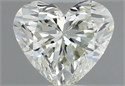 Natural Diamond 0.41 Carats, Heart with  Cut, M Color, SI1 Clarity and Certified by GIA