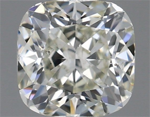 Picture of Natural Diamond 0.33 Carats, Cushion with  Cut, L Color, SI2 Clarity and Certified by GIA
