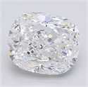Diamante Natural 5.08 quilates, Del cojín , Color D, claridad VS1 y certificado GIA