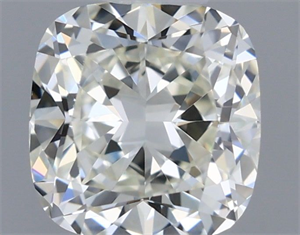 Picture of Natural Diamond 0.61 Carats, Cushion with  Cut, K Color, VVS2 Clarity and Certified by GIA