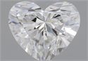 Natural Diamond 0.45 Carats, Heart with  Cut, H Color, VS1 Clarity and Certified by GIA