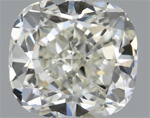 Picture of Natural Diamond 0.52 Carats, Cushion with  Cut, K Color, VVS2 Clarity and Certified by GIA