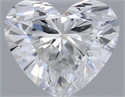 Natural Diamond 0.31 Carats, Heart with  Cut, E Color, VS1 Clarity and Certified by GIA