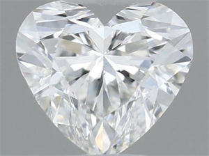 Picture of Natural Diamond 0.31 Carats, Heart with  Cut, G Color, VS2 Clarity and Certified by GIA