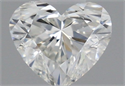 Natural Diamond 0.30 Carats, Heart with  Cut, I Color, VS1 Clarity and Certified by GIA
