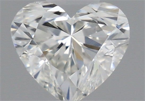 Picture of Natural Diamond 0.30 Carats, Heart with  Cut, I Color, VS1 Clarity and Certified by GIA