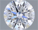 Diamante Natural 0.40 quilates, Redondo , Color E, claridad IF y certificado GIA
