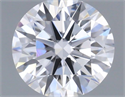 Diamante Natural 0.40 quilates, Redondo , Color E, claridad IF y certificado GIA