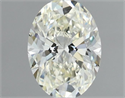Diamante Natural 0.55 quilates, Ovalado , Color L, claridad VS1 y certificado GIA