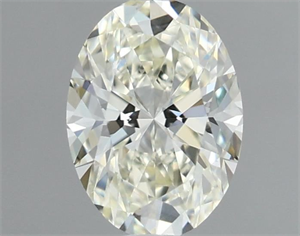 Picture of Natural Diamond 0.55 Carats, Oval with  Cut, L Color, VS1 Clarity and Certified by GIA