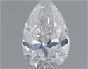 Natural Diamond 0.41 Carats, Pear with  Cut, G Color, SI2 Clarity and Certified by GIA
