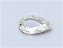 Diamante Natural 1.36 quilates, De pera , Color H, claridad SI1 y certificado HRD
