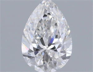 Picture of Natural Diamond 0.40 Carats, Pear with  Cut, G Color, SI1 Clarity and Certified by GIA