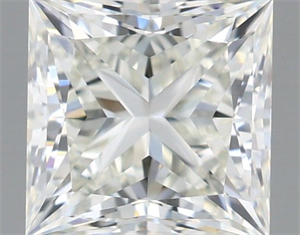 Foto Diamante Natural 1.50 quilates, Princesa , Color H, claridad VVS2 y certificado IGI de