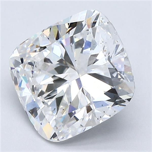Picture of Natural Diamond 3.00 Carats, Cushion with  Cut, D Color, VS2 Clarity and Certified by GIA