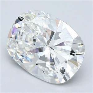 Foto Diamante Natural 5.04 quilates, Del cojín , Color F, claridad VS2 y certificado GIA de