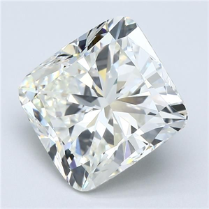 Picture of Natural Diamond 6.20 Carats, Cushion with  Cut, K Color, VS2 Clarity and Certified by GIA