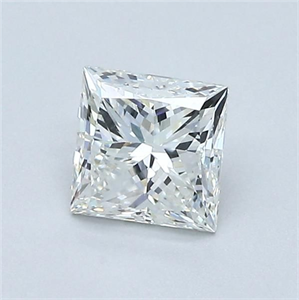 Foto Diamante Natural 0.80 quilates, Princesa , Color I, claridad VS1 y certificado GIA de