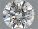 Diamante Natural 0.51 quilates, Redondo , Color K, claridad VS1 y certificado GIA