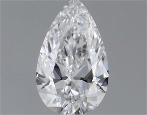 Picture of Natural Diamond 0.55 Carats, Pear with  Cut, E Color, SI1 Clarity and Certified by GIA