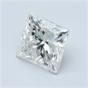 Diamante Natural 0.97 quilates, Princesa , Color G, claridad VS2 y certificado GIA