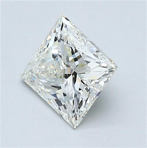 Foto Diamante Natural 1.05 quilates, Princesa , Color J, claridad VS1 y certificado GIA de