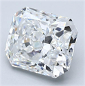 Diamante Natural 2.50 quilates, Radiante , Color D, claridad VS2 y certificado GIA
