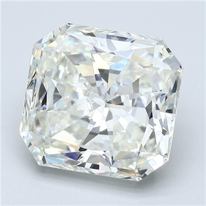 Picture of Natural Diamond 7.26 Carats, Radiant with  Cut, I Color, VS1 Clarity and Certified by GIA