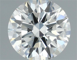 Foto Diamante Natural 0.50 quilates, Redondo , Color L, claridad IF y certificado GIA de