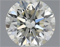 Diamante Natural 0.52 quilates, Redondo , Color M, claridad IF y certificado GIA