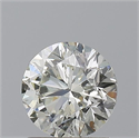 Diamante Natural 1.00 quilates, Redondo , Color K, claridad SI2 y certificado GIA