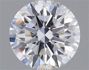 Picture of Natural Diamond 0.51 Carats, Round with Excellent Cut, D Color, SI2 Clarity and Certified by GIA