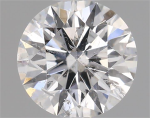 Foto Diamante Natural 0.40 quilates, Redondo , Color F, claridad I1 y certificado GIA de