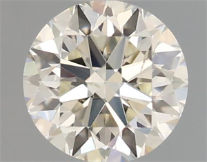 Picture of Natural Diamond 0.50 Carats, Round with Very Good Cut, K Color, SI2 Clarity and Certified by IGI