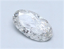 Diamante Natural 1.50 quilates, Ovalado , Color G, claridad SI2 y certificado HRD