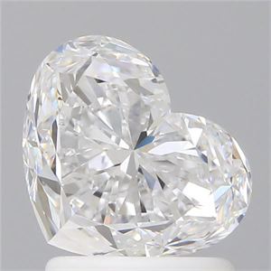 Picture of Natural Diamond 2.01 Carats, Heart with  Cut, D Color, VVS2 Clarity and Certified by GIA
