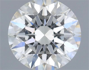 Picture of Natural Diamond 0.55 Carats, Round with Excellent Cut, J Color, VVS1 Clarity and Certified by GIA