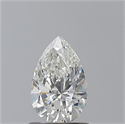 Natural Diamond 0.80 Carats, Pear with  Cut, G Color, VS1 Clarity and Certified by GIA