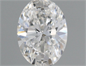 Natural Diamond 0.43 Carats, Oval with  Cut, G Color, VVS1 Clarity and Certified by GIA