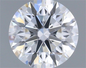 Foto Diamante Natural 0.45 quilates, Redondo , Color F, claridad VS2 y certificado GIA de