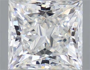 Foto Diamante Natural 1.00 quilates, Princesa , Color H, claridad VS1 y certificado GIA de